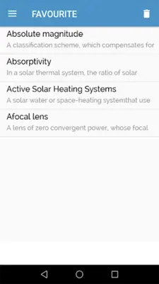 Physics Dictionary Offline android App screenshot 0