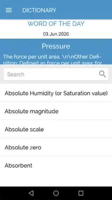 Physics Dictionary Offline android App screenshot 3